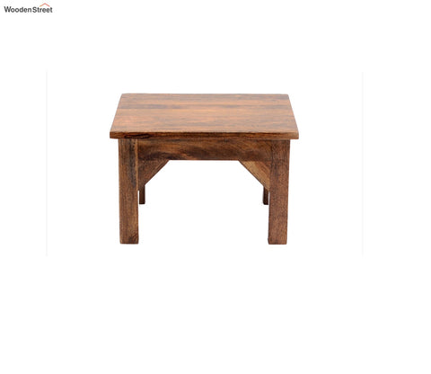 Drake Brown Wooden Stool