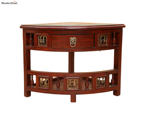 Quadro Corner Table with Storage