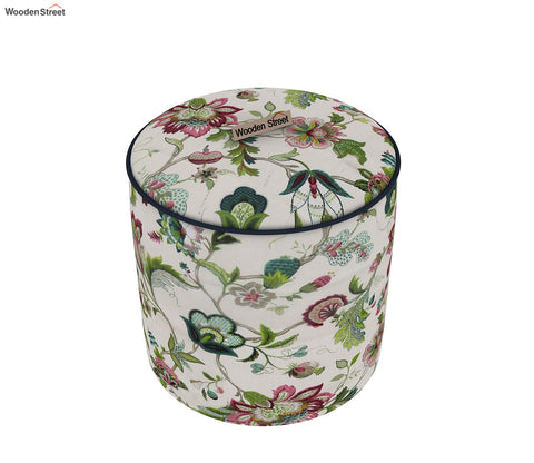 Robin Round Pouffe (Rose Vineyard)