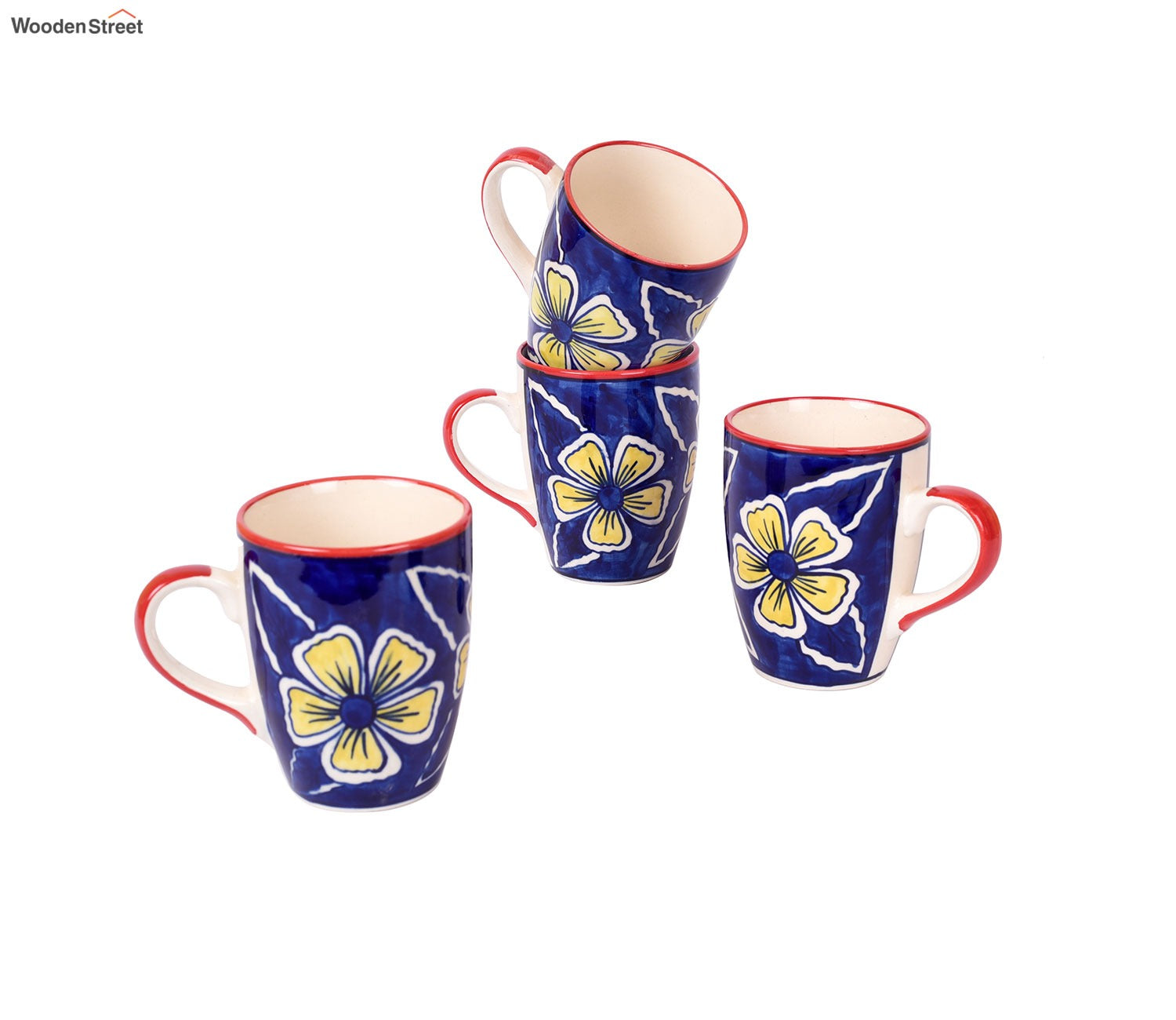 Flowers of Ecstasy Coffee Mugs (Set of 4)