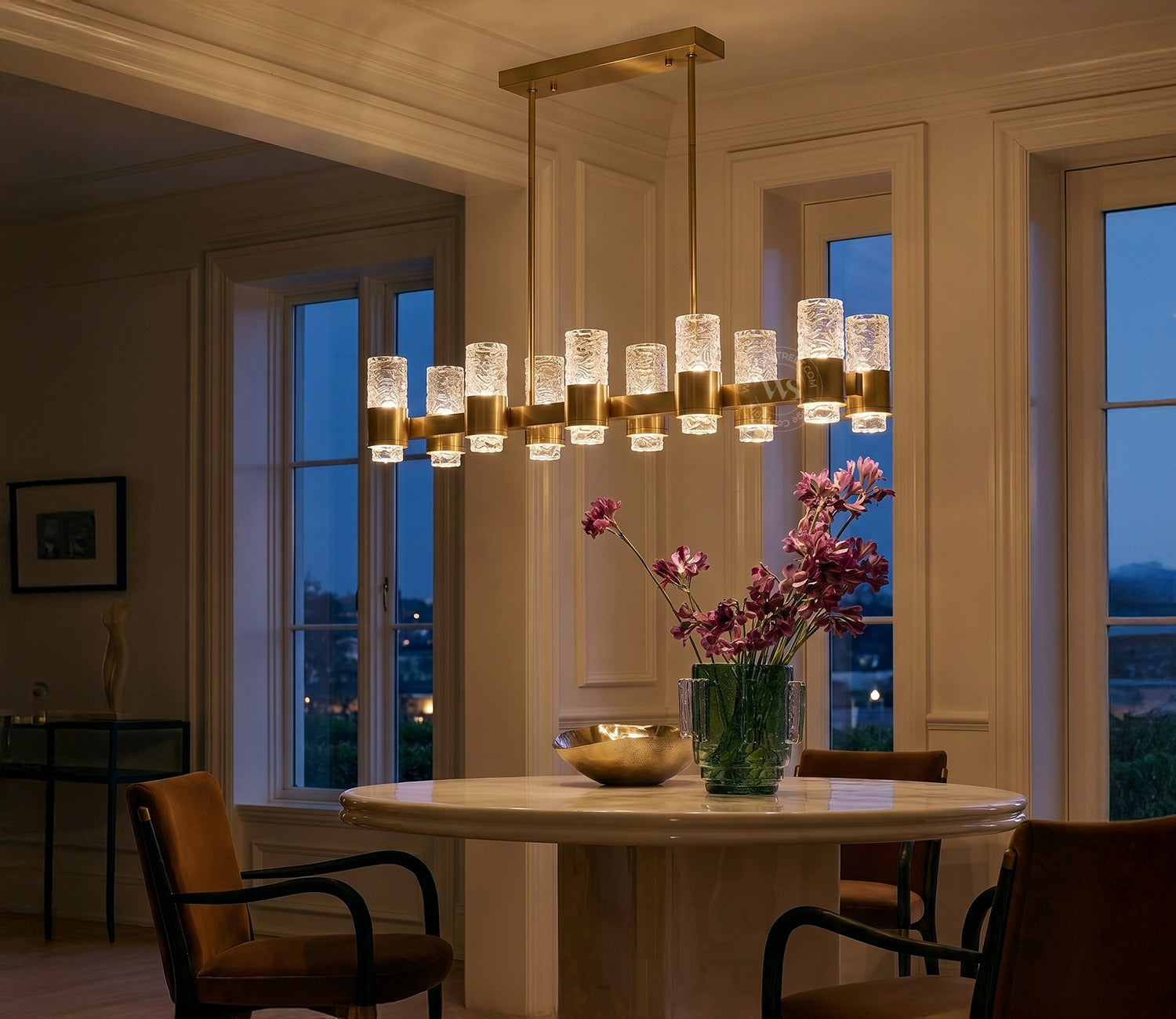 Take me to the Paris Linear Collection Chandelier