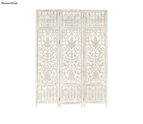 Ashly 2 Panel Carved Wooden Partition