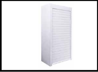 Truliving_ROLLING SHUTTER PVC (WHITE FINISH) 450 MM