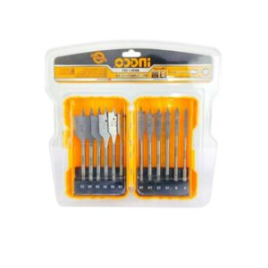 Trueliving_Drill Bits-Power Tools Accessories-Tools & Hardware-INGCO 12PCS flat wood drill bits set AKDL1201 | 152mm