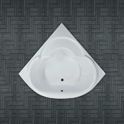 Trueliving_Fusion Built-in Bathtub_1400 x 1400 x 450 mm_White