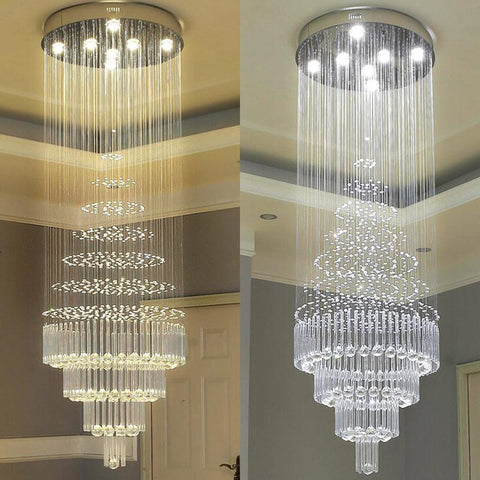Trueliving Fancy Jhumar Hanging Light Length 24, Width 24, Height 48 In Inches
