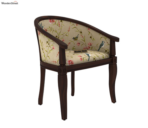 Arctic 2 Seater Sheesham Wood Balcony Set (Walnut Cream Robins)