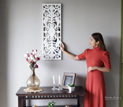 Juno Tall Mirrored Wall Panel