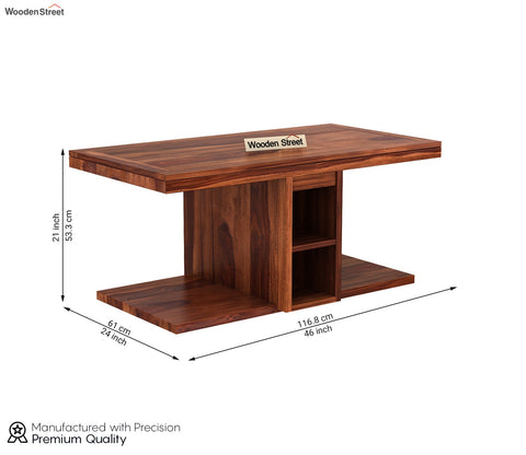 Bradford Coffee Table (Honey Finish)