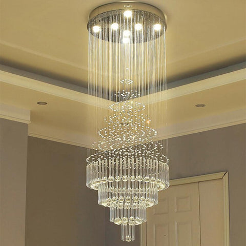 Trueliving Fancy Jhumar Hanging Light Length 24, Width 24, Height 48 In Inches