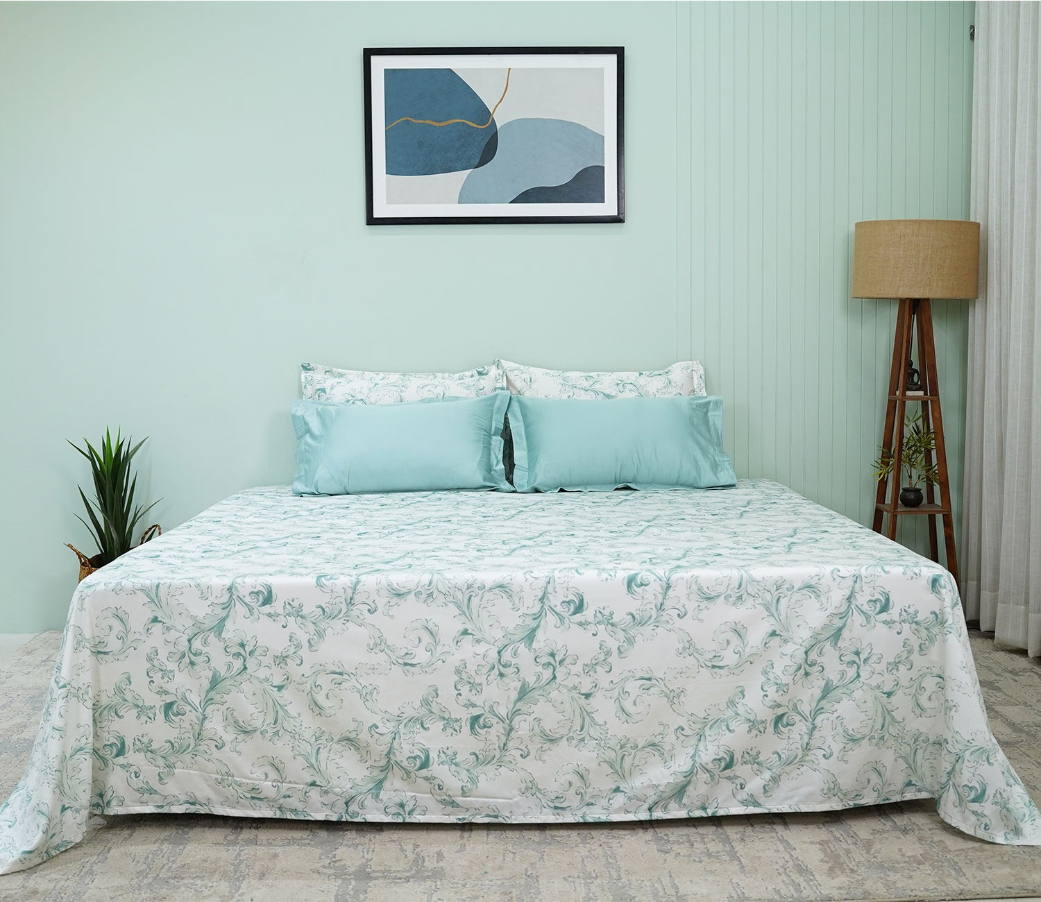 Layla Nectorsoft King Size Bedsheet