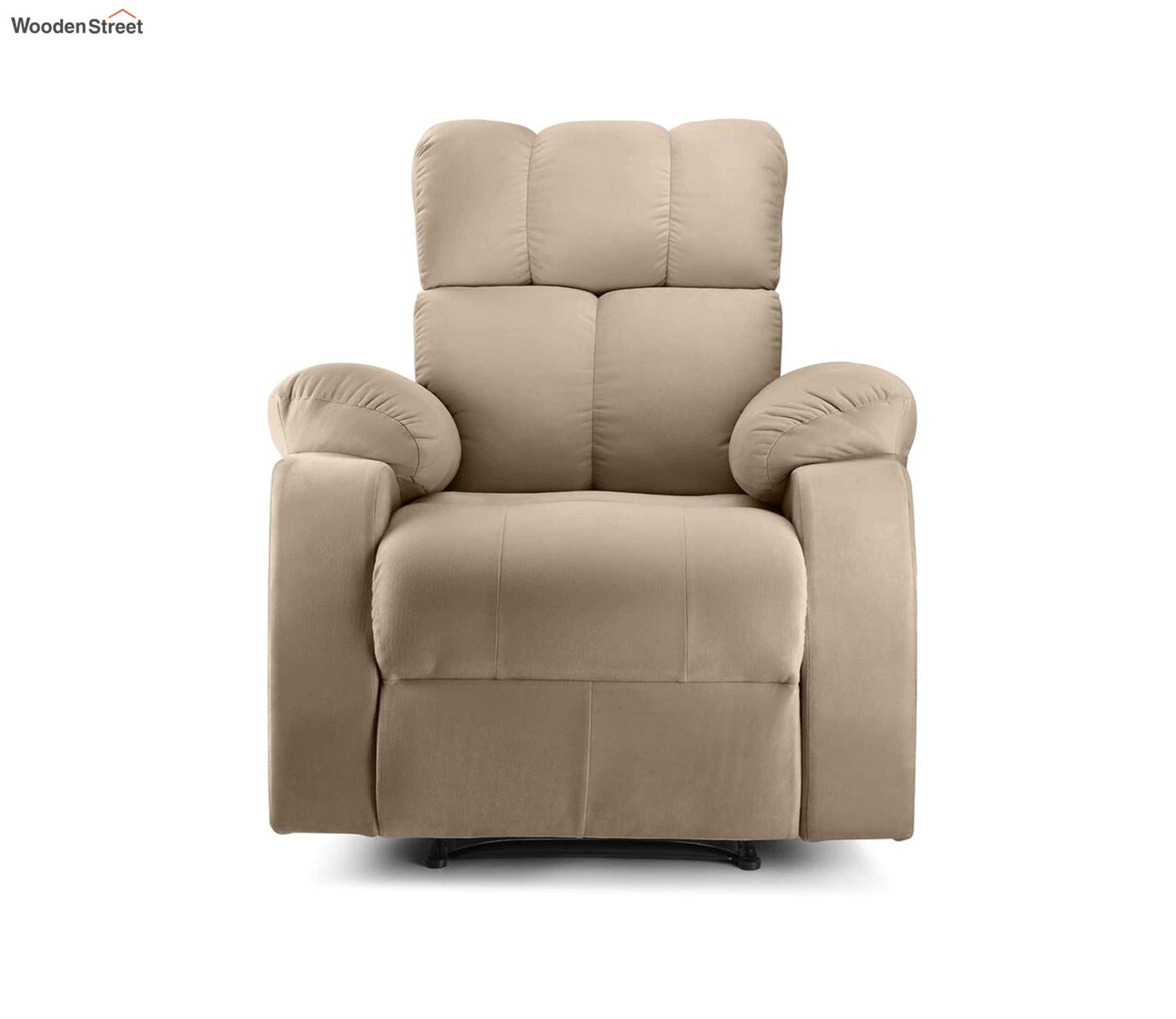 Valios Manual Recliner Sofa (Beige)