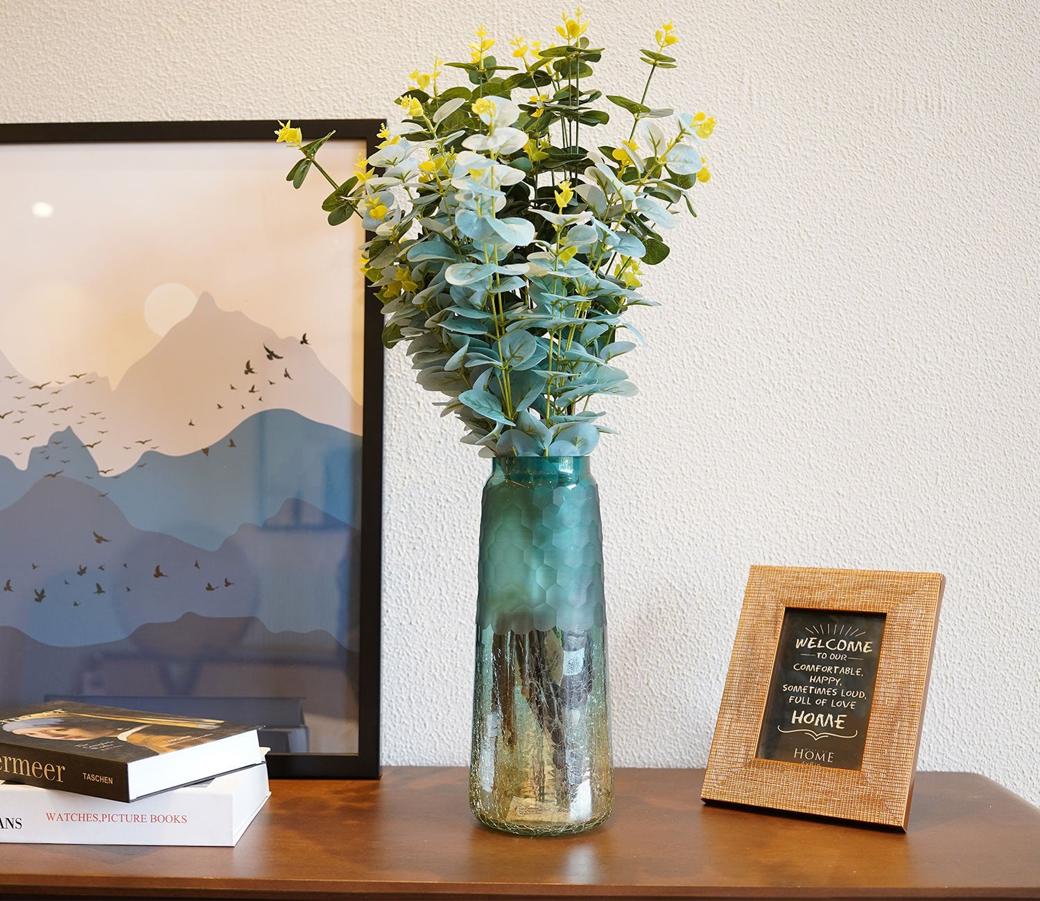 Larkspur Translucent Glass Vase