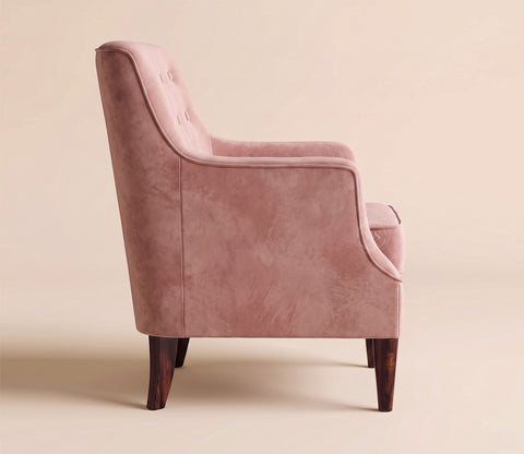 Adoree Lounge Chair (Salmon Pink)