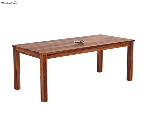 Janet 8 Seater Dining Table (Honey Finish)