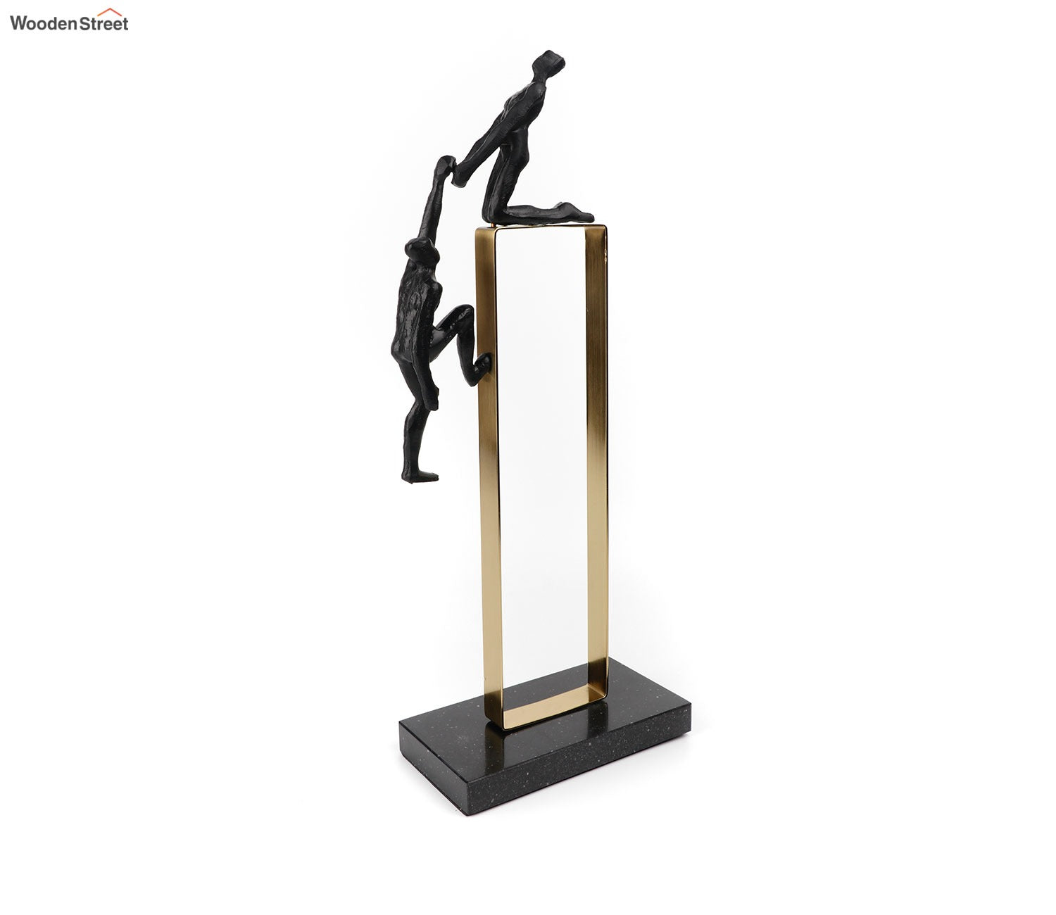 Magnetic Bliss Black Human Figurine (L, Black)