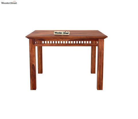 Adolph 4 Seater Dining Table (Honey Finish)
