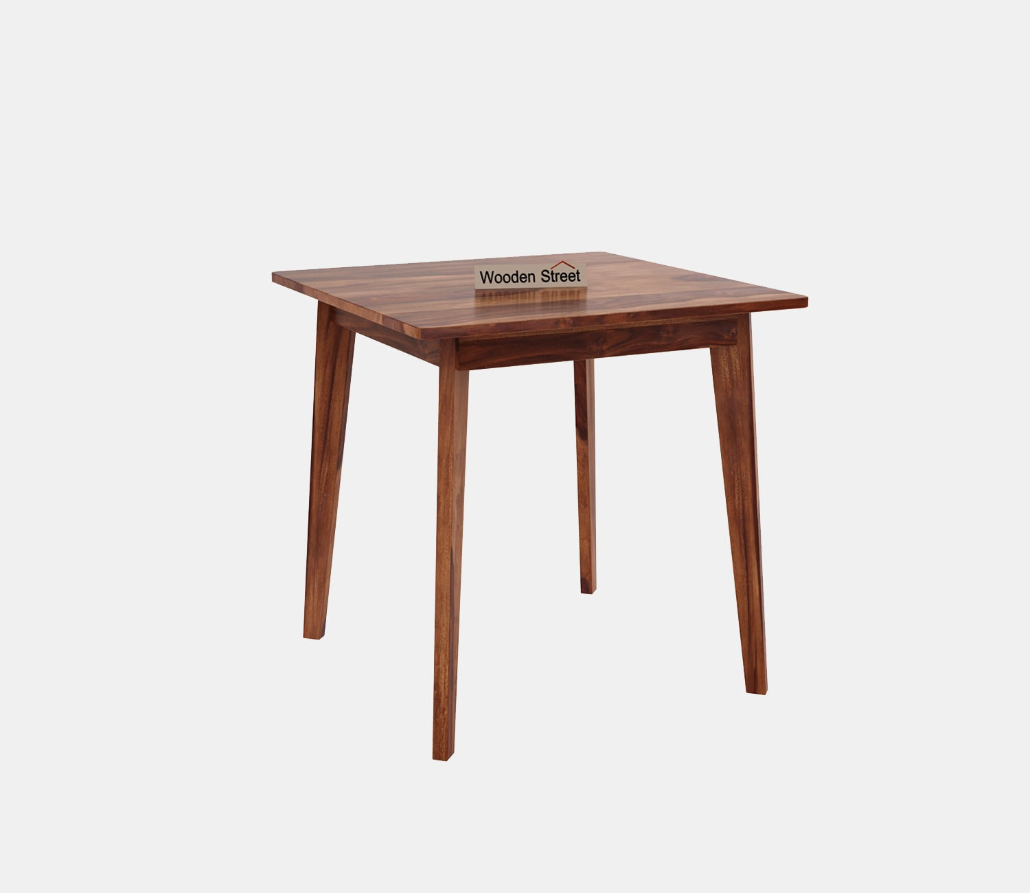 Calabria 2 Seater Sheesham Wood Dining Table (Honey Finish)