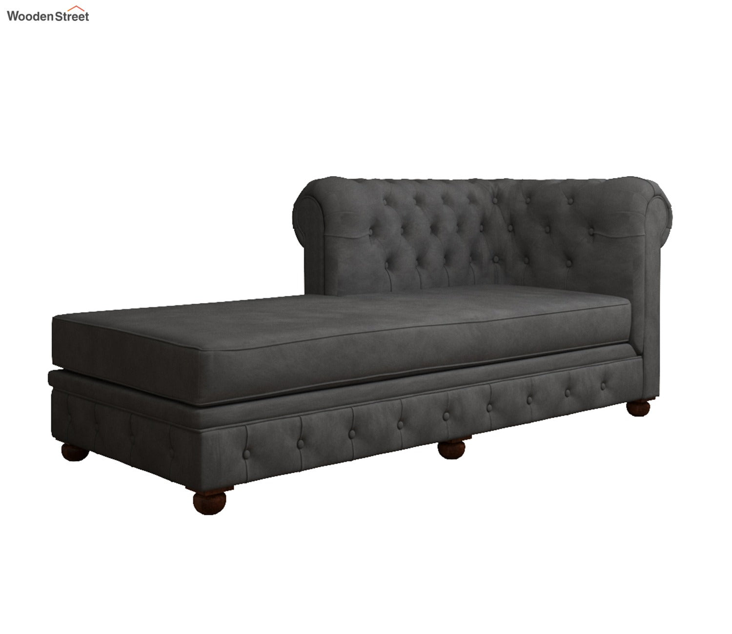 Henry Chaise Lounge (Graphite Grey)