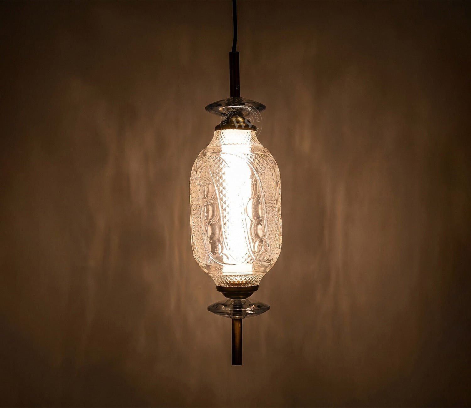 Glacier Hanging Lights (Amber)