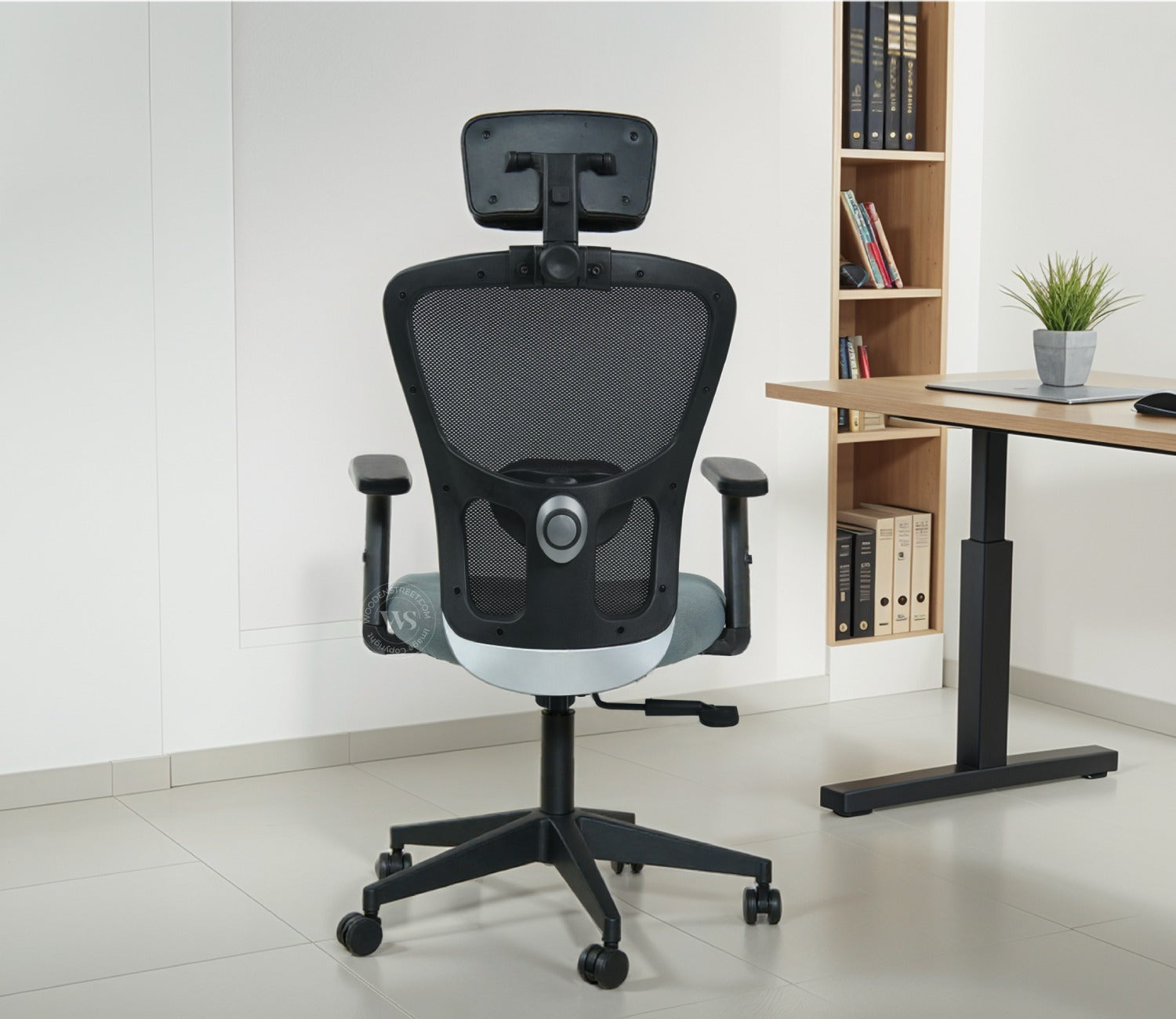 Carina High Back Mesh Office Chair (Grey)