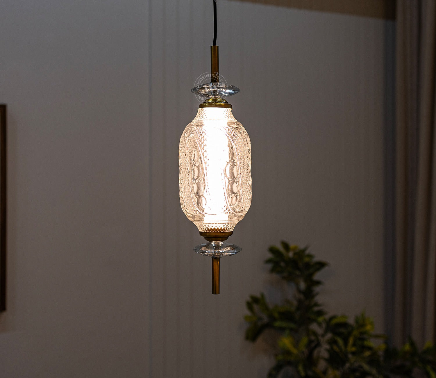 Glacier Hanging Lights (Amber)