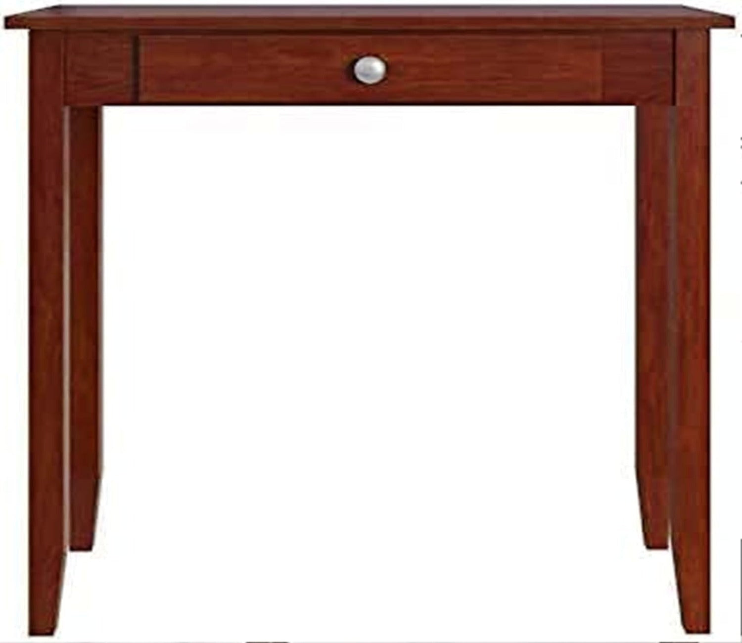 Natural Drawer Wooden Partition Leave Design Console Table