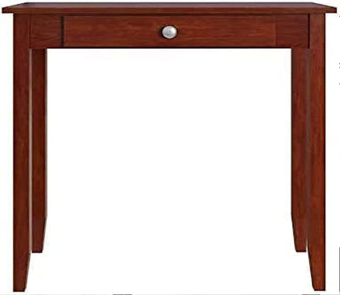 Natural Drawer Wooden Partition Leave Design Console Table