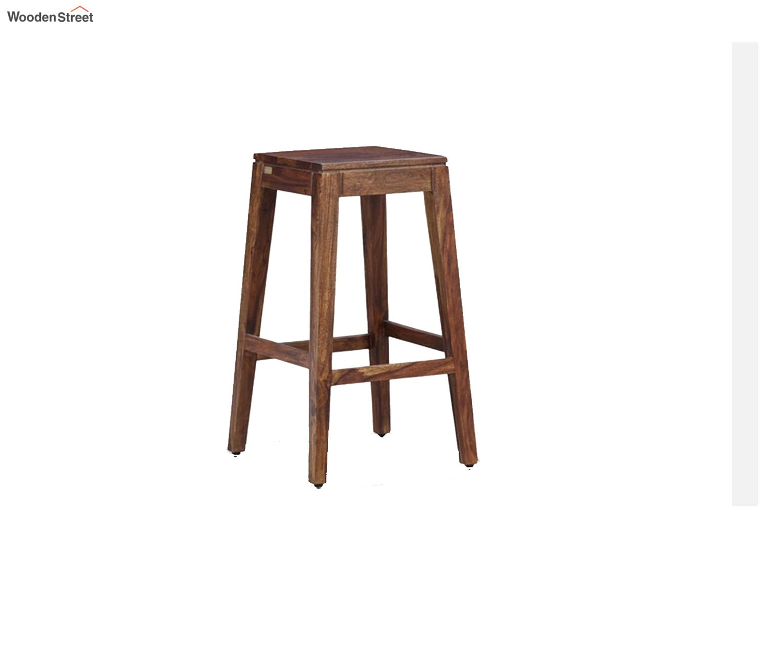 Owen Solid Wood Bar Stool in Provincial Teak Finish