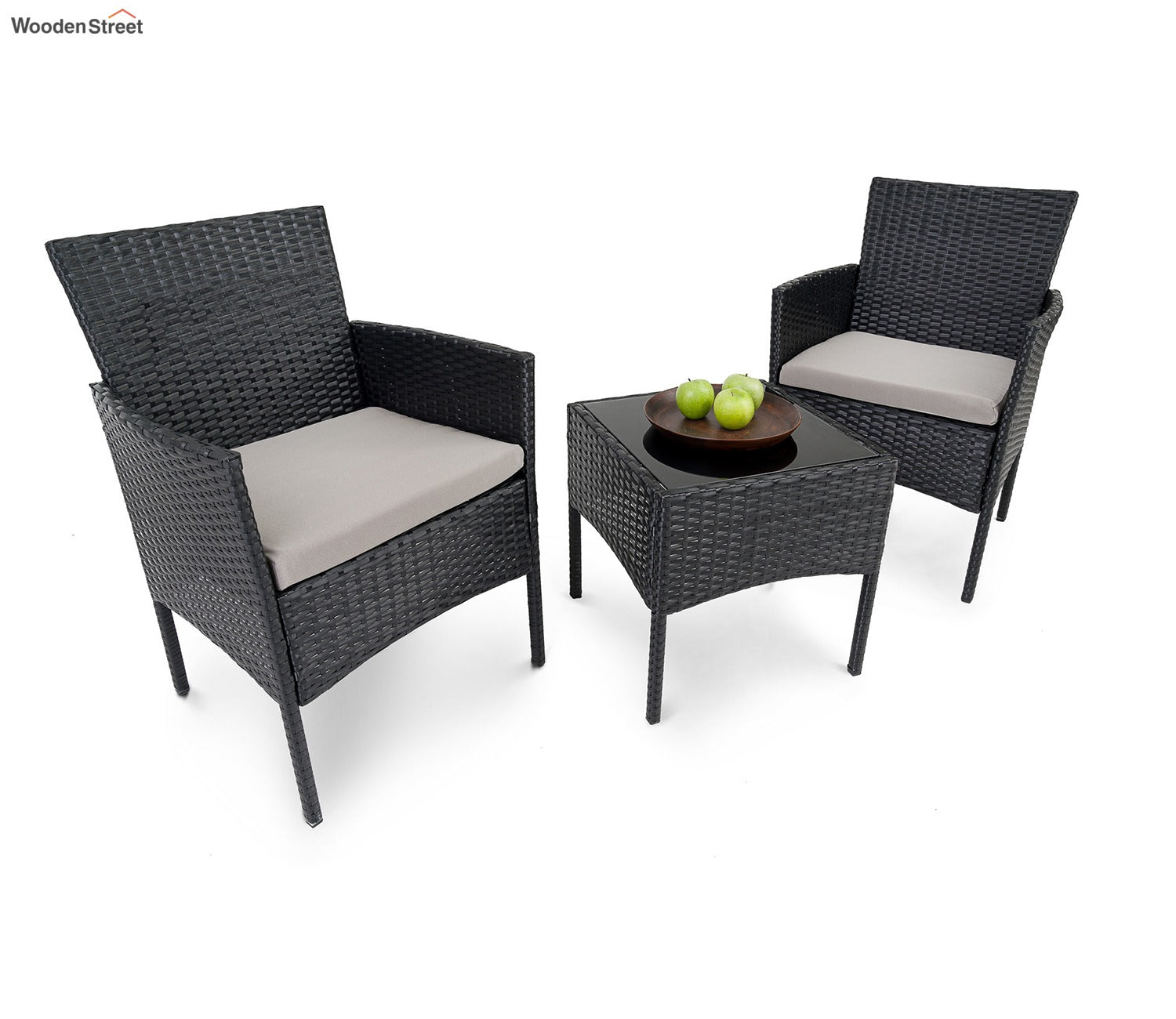 Black Set of 3 Peice Sofa Chair