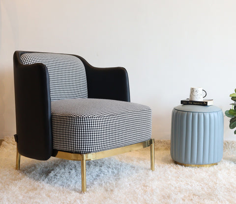 Regina 1 Seater Sofa (Black)
