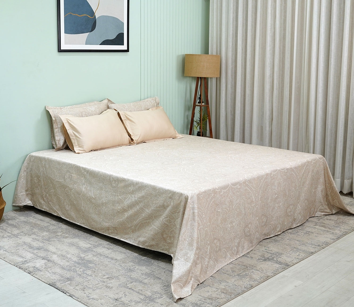 Alison Nectorsoft King Size Bedsheet