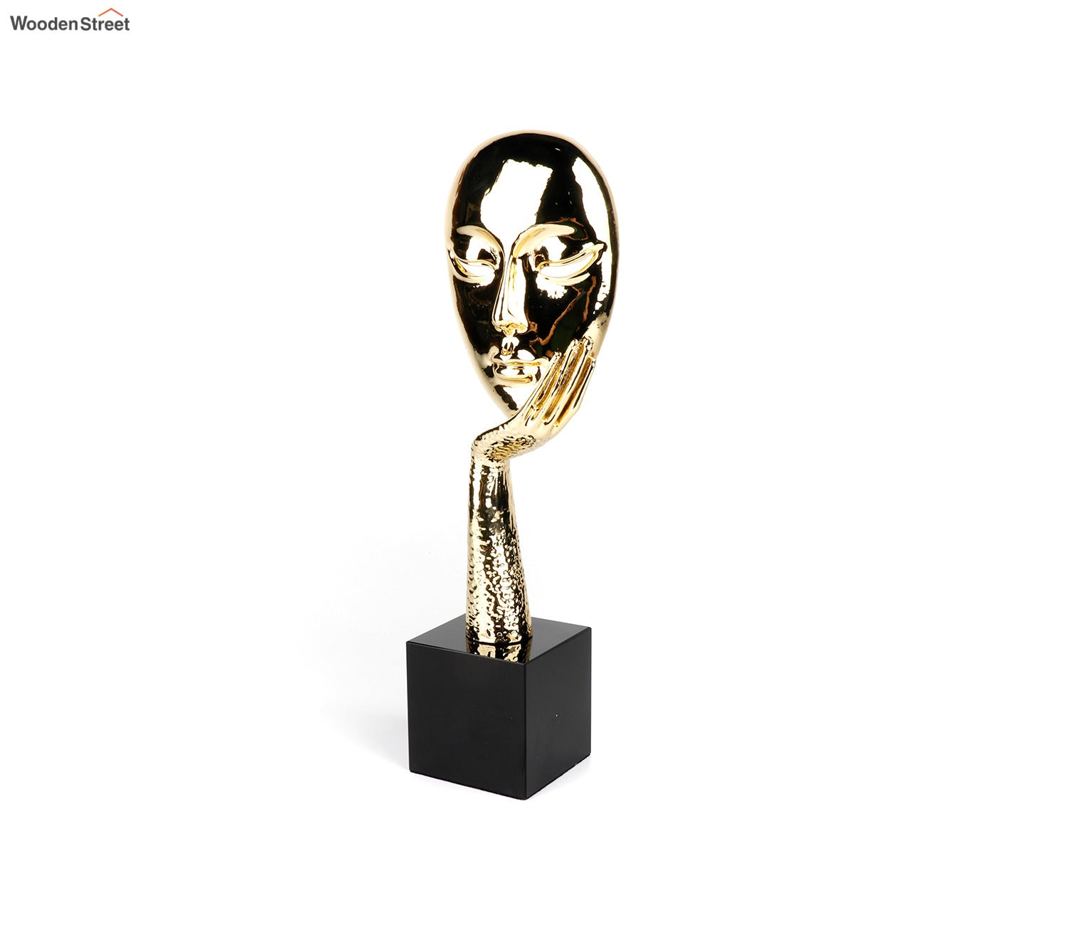 Graceful Mask Table Decor (Gold, L)