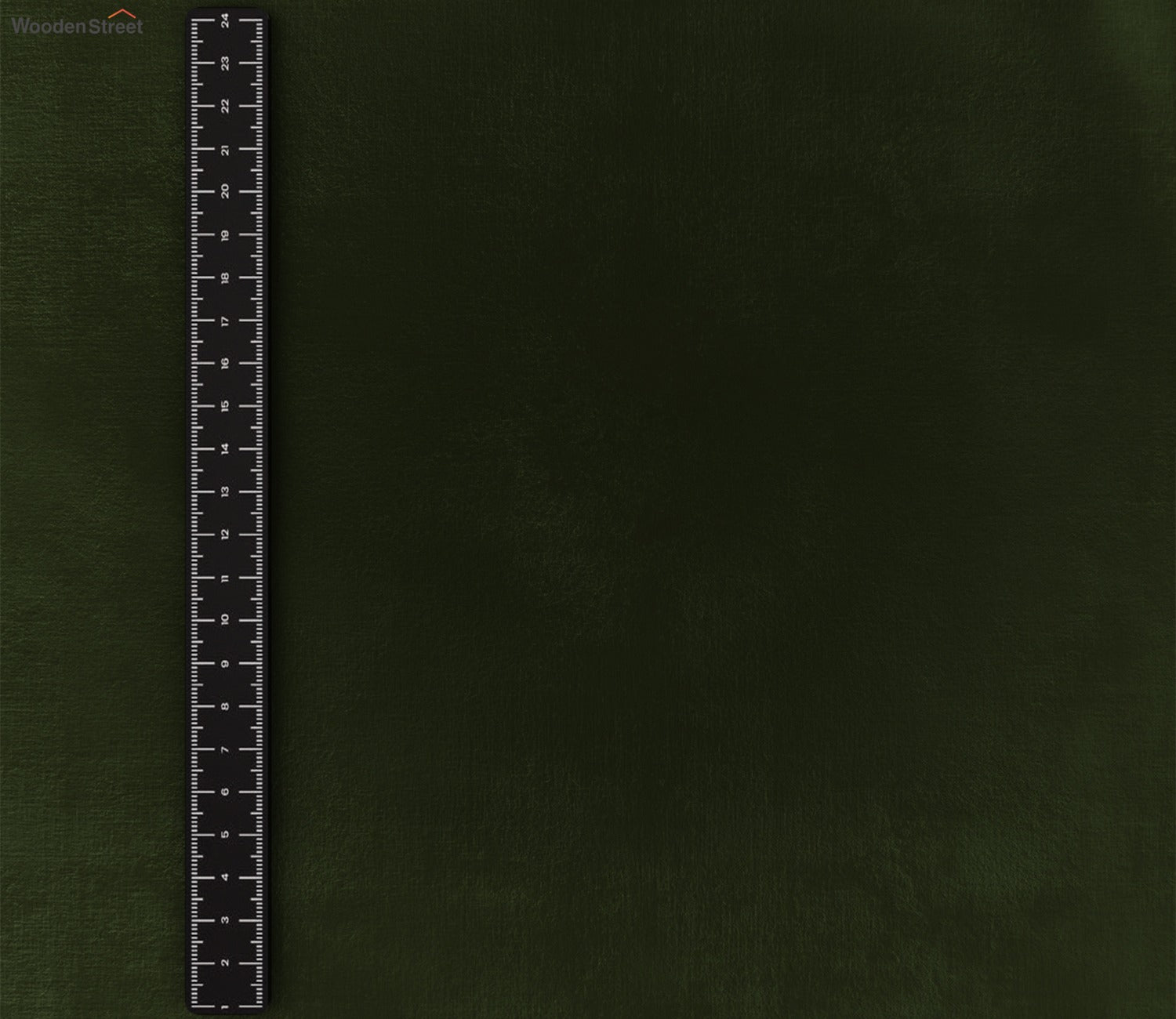 Dark Olive Green Plain 100% Velvet Fabric