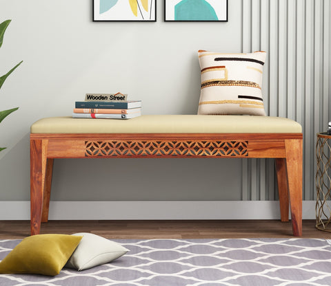 Cambrey Bench without Backrest (Honey Finish)