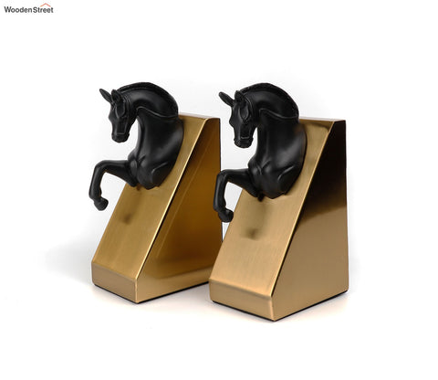 Regal Gold Iron Book End