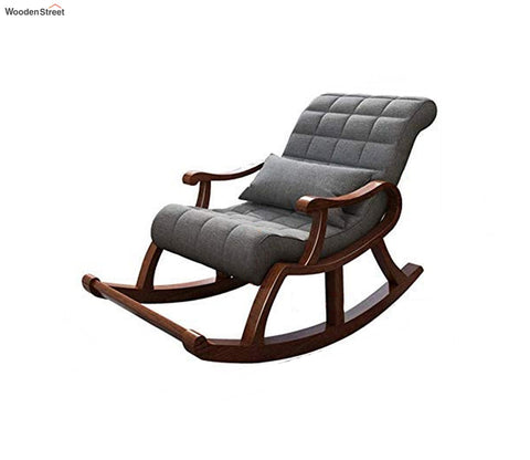 Aurora Wooden Rocking Chair with Cushion