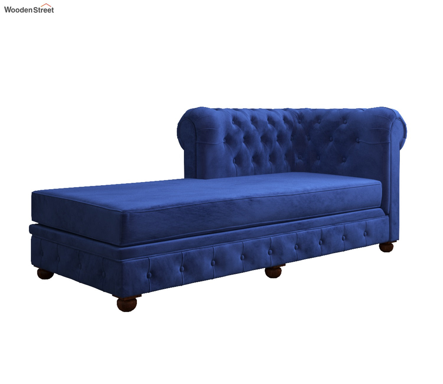Henry Chaise Lounge (Indigo Blue)