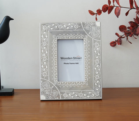 Ira Traditional Designer Hand Painted Wooden Photo Frame