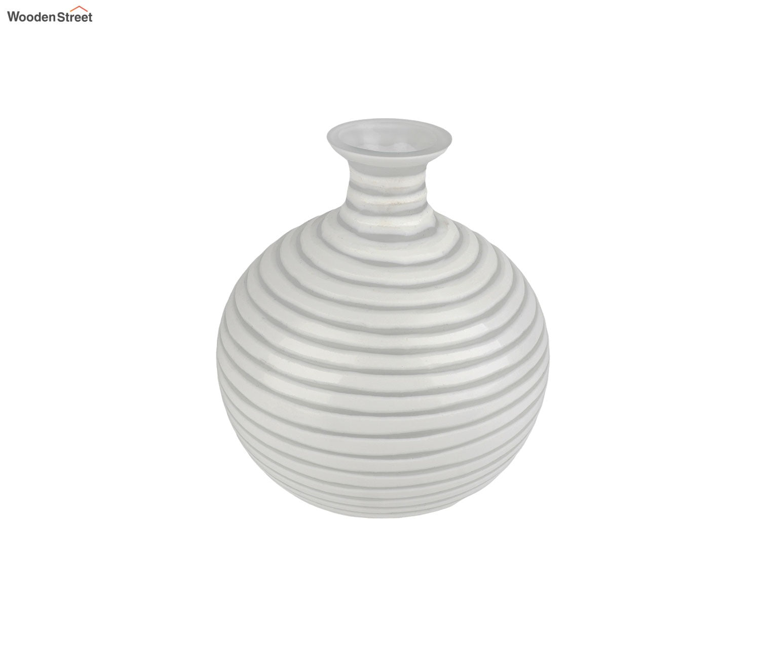 Orchid White Nook Vase Glass
