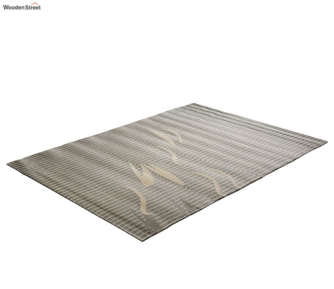 Floret Grey Carpet (7.5 x 5 Feet)