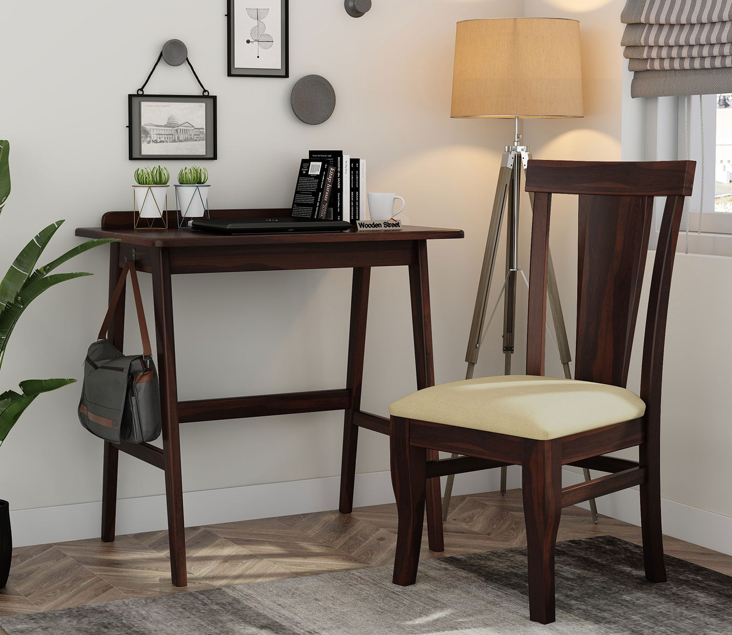 Sedona Study Table (Walnut Finish)