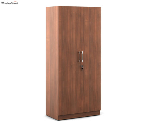 Kosmo Optima 2 Door Engineer Wood Wardrobe (Exotic Teak Finish)