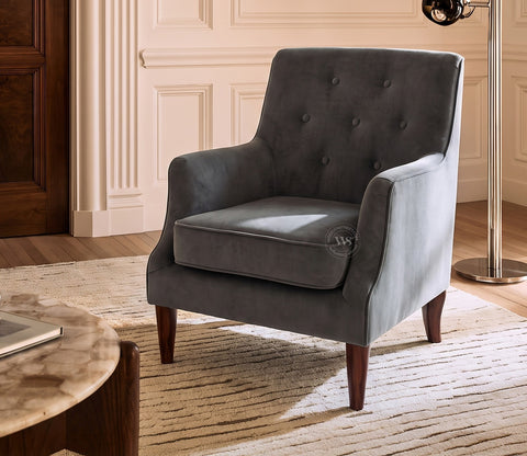 Adoree Lounge Chair (Graphite Grey)