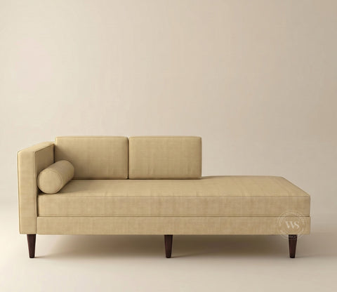 Michael Chaise Lounge (Cotton, Irish Cream)