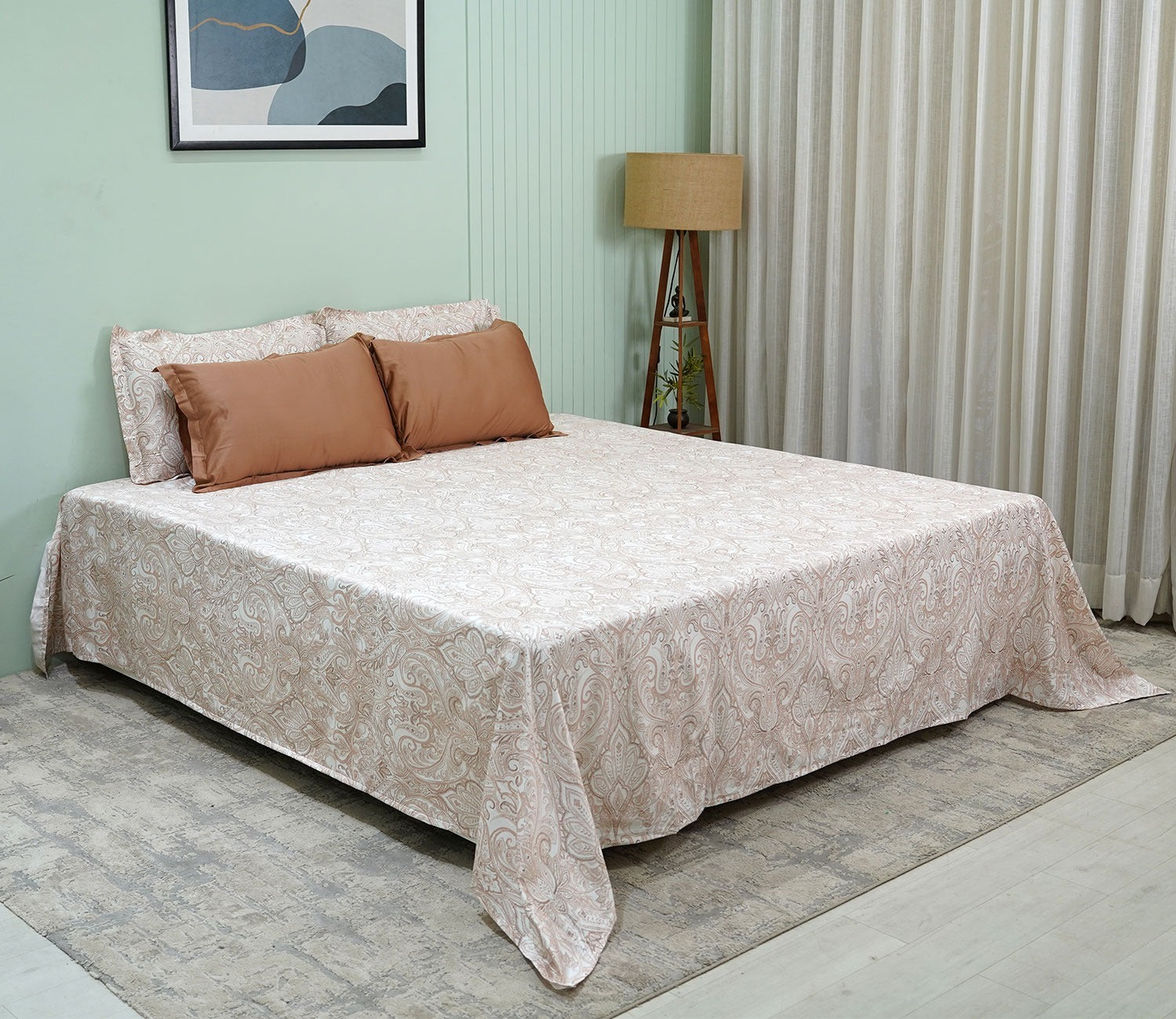 Aria Nectorsoft King Size Bedsheet