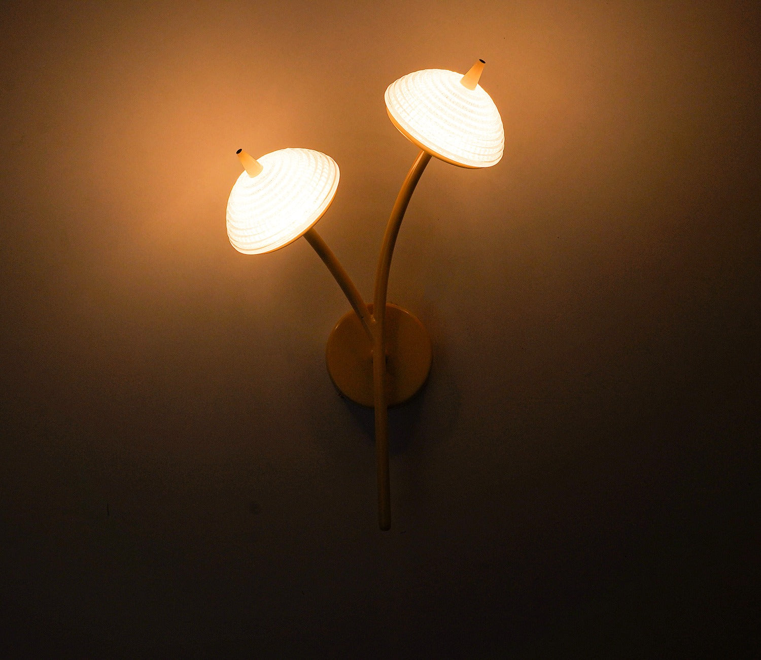 Nadia Dual Shade Metal Wall Light