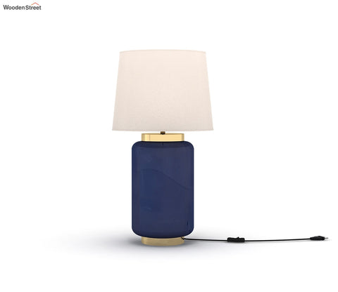 Ceres Metal Blue Table Lamp