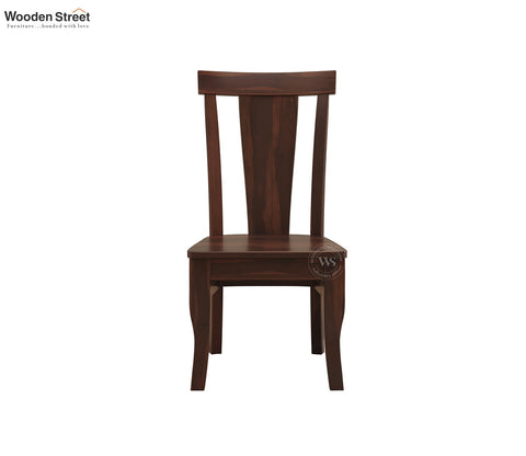 Sofie Dining Chair without Fabric (Walnut Finish)