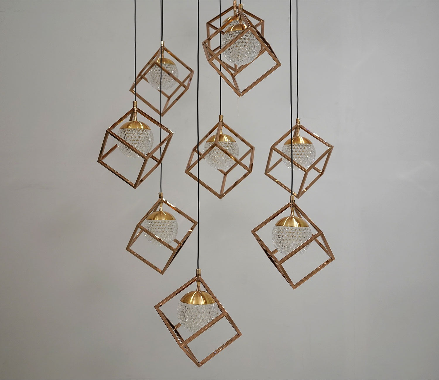 Elegant Crystal Drops Hanging Lights